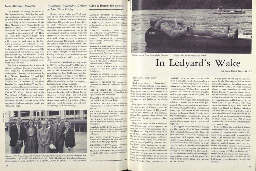 In Ledyard's Wake