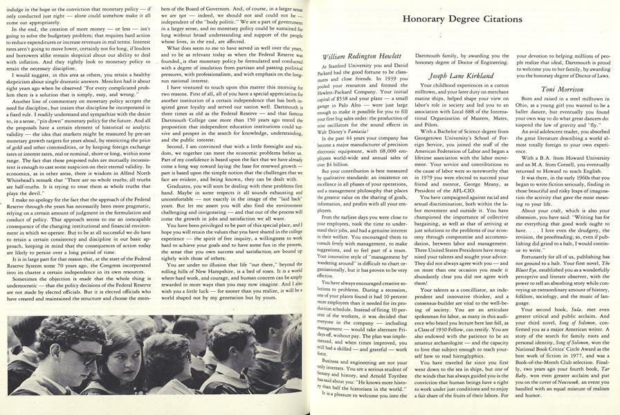 Honorary Degree Citations