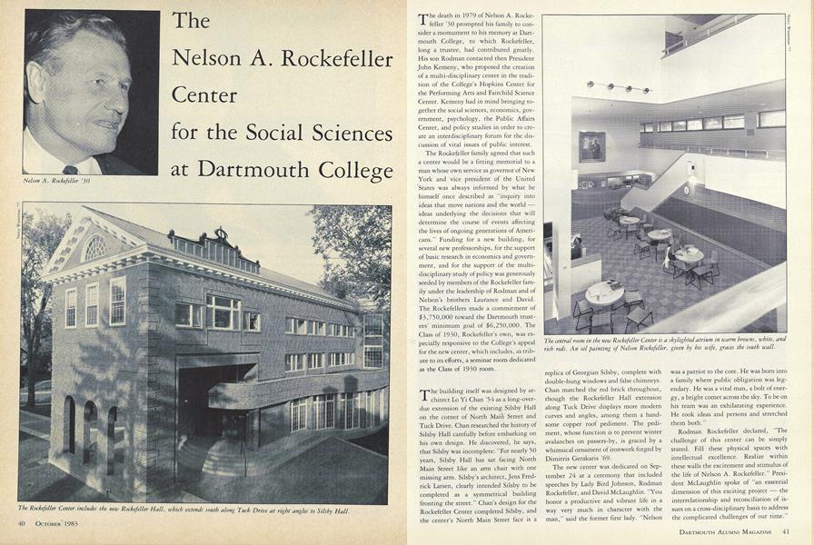 The Nelson A. Rockefeller Center for the Social Sciences at Dartmouth College