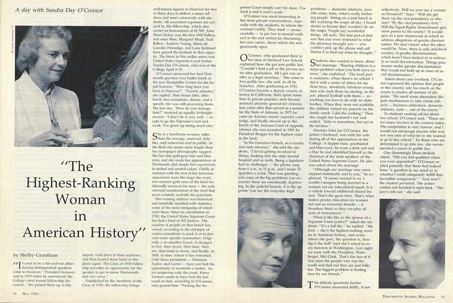 "The Highest-Ranking Woman in American History"