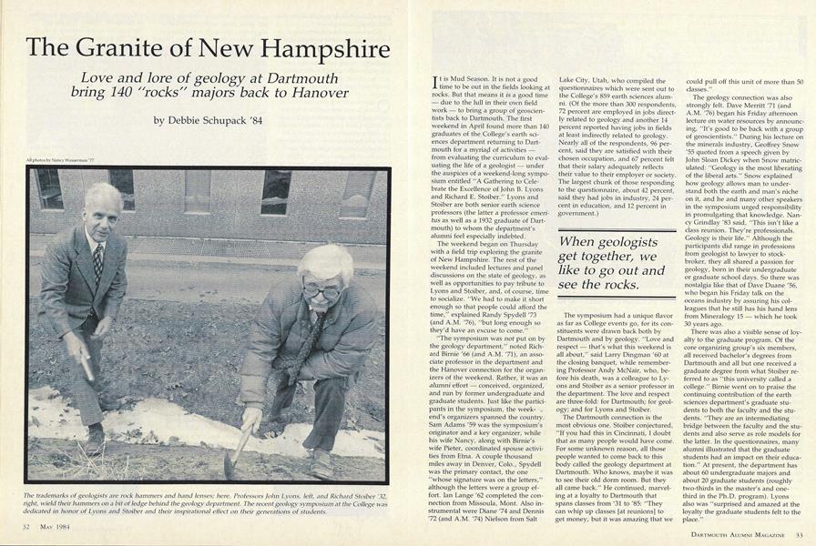 The Granite of New Hampshire