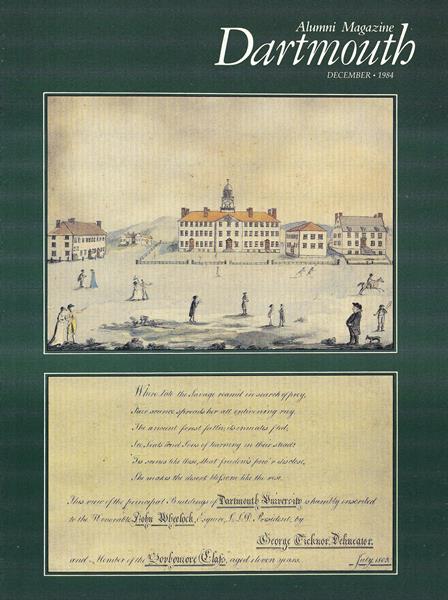 Issue: - December 1984 | Dartmouth Alumni Magazine