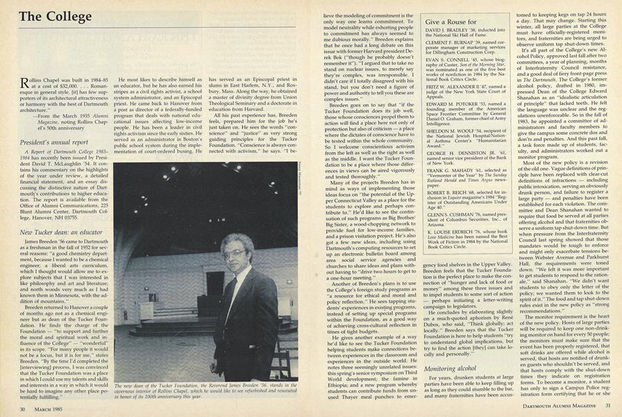 President's annual report
