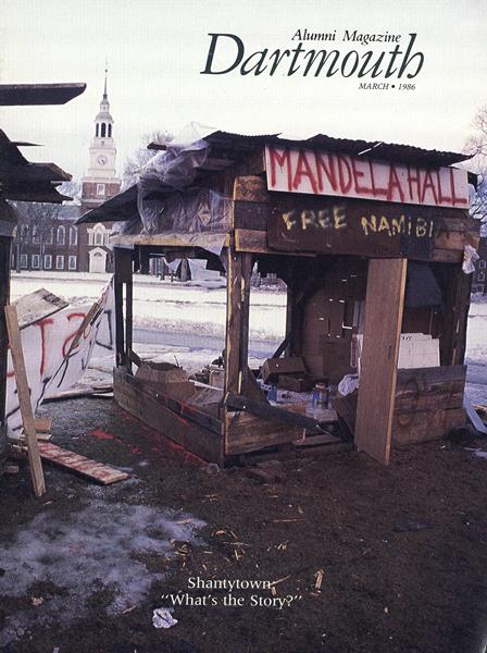 Issue: - March 1986 | Dartmouth Alumni Magazine