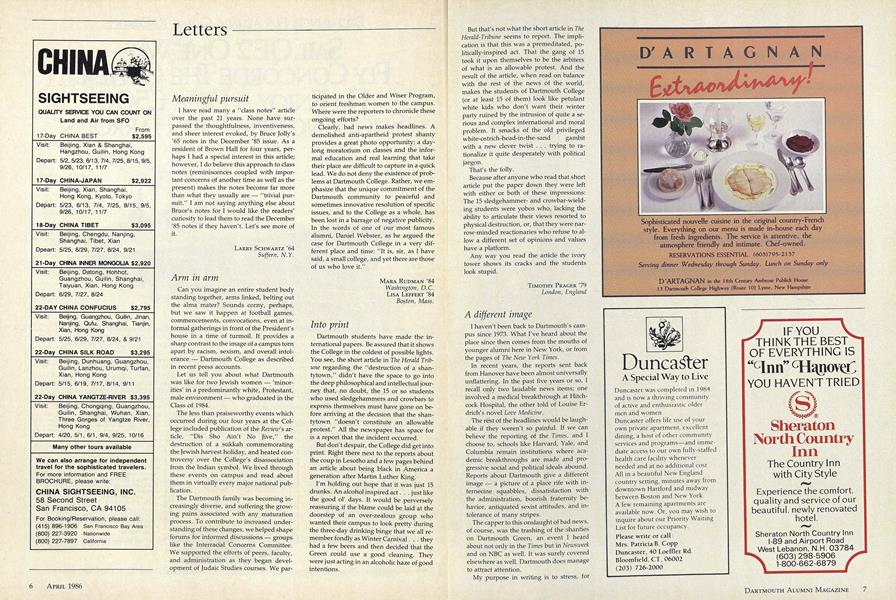 Letters