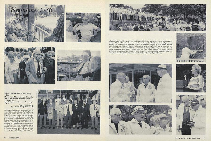 Reunions 1986
