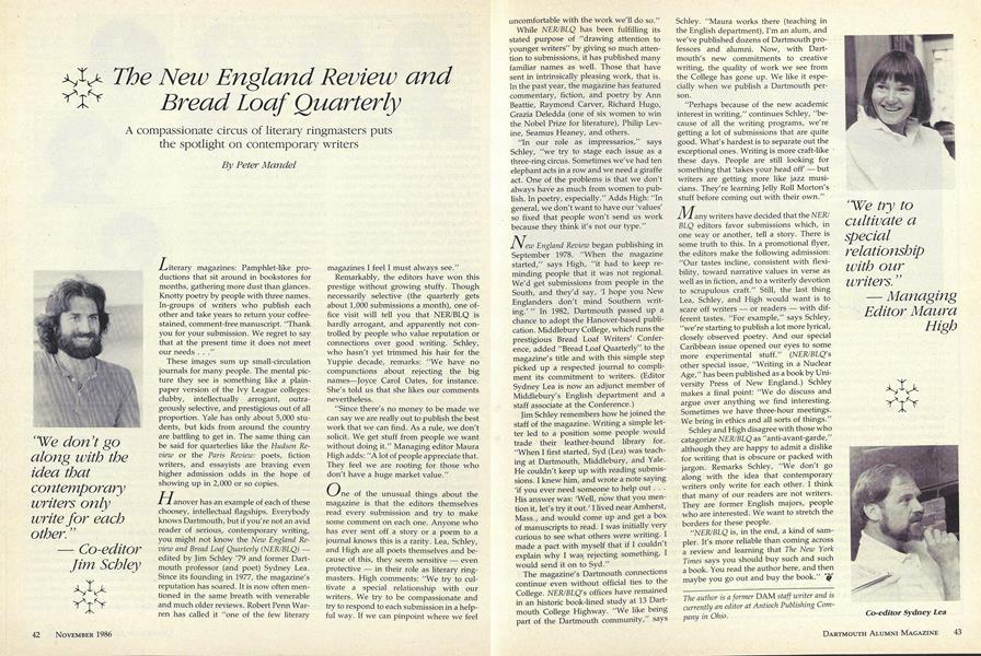 The New England Review and Bread Loaf Quarterly