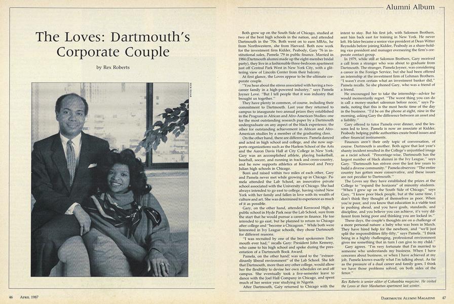 The Loves: Dartmouth's Corporate Couple