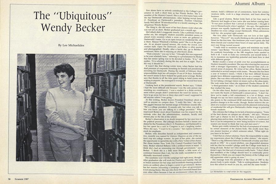 The "Ubiquitous" Wendy Becker