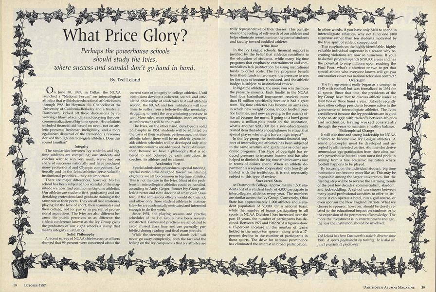 What Price Glory?