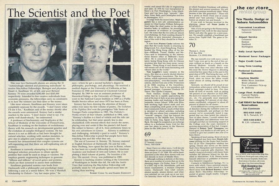 The Scientist and the Poet