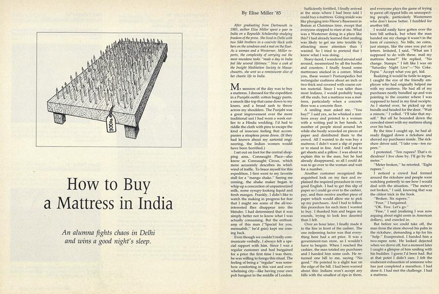 How to Buy a Mattress in India