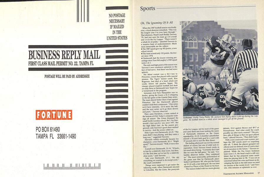 Oh, The Ignominy Of It All