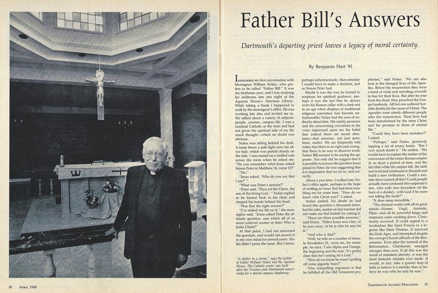 Father Bill's Answers