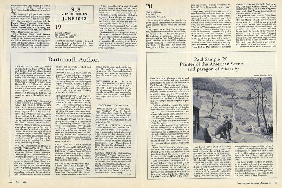 Dartmouth Authors