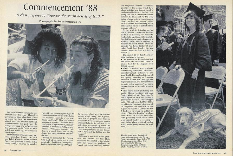 Commencement '88