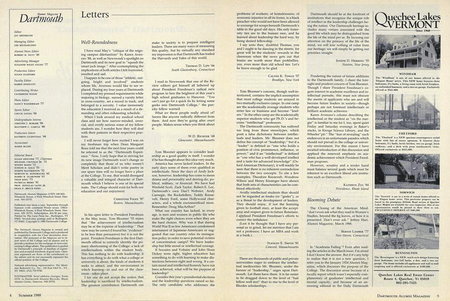 Letters