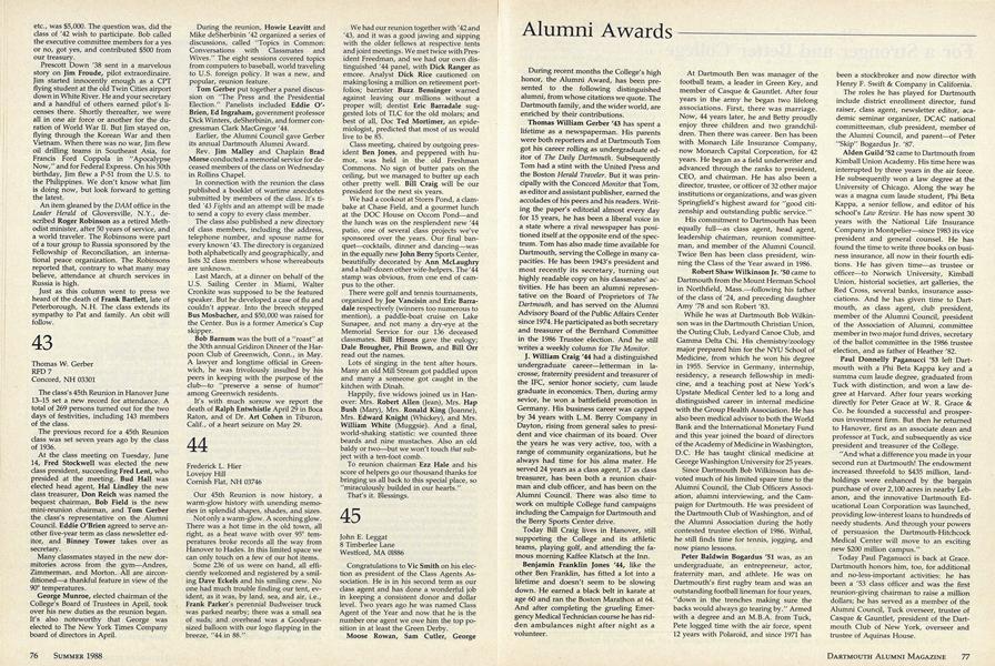Alumni Awards