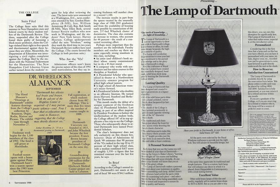 DR. WHEELOCK'S ALMANACK