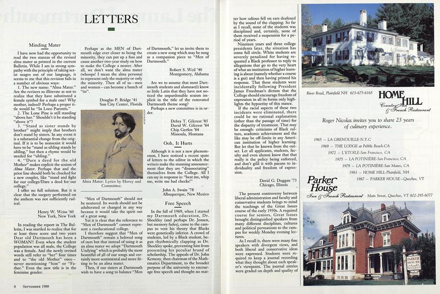 LETTERS