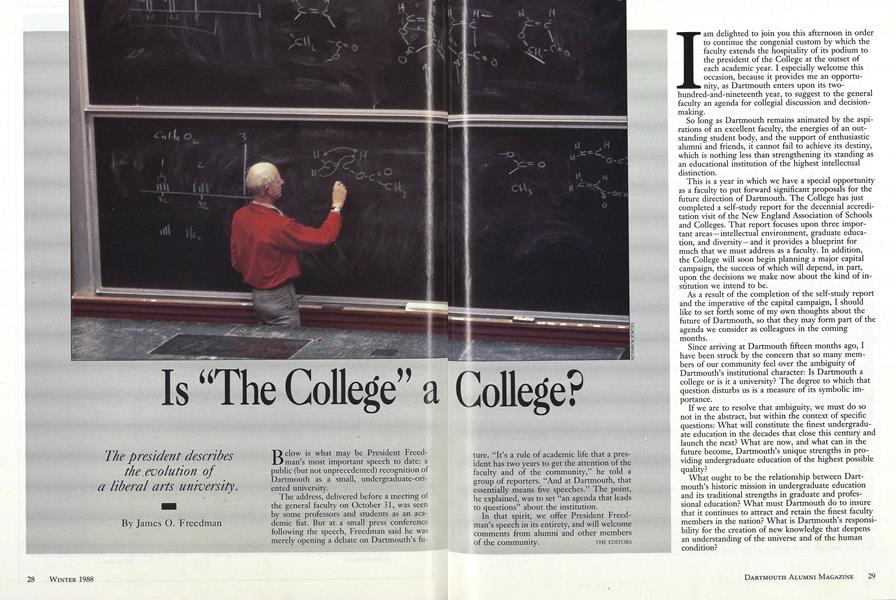 Is "The College" a College?