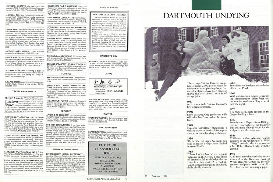 DARTMOUTH UNDYING