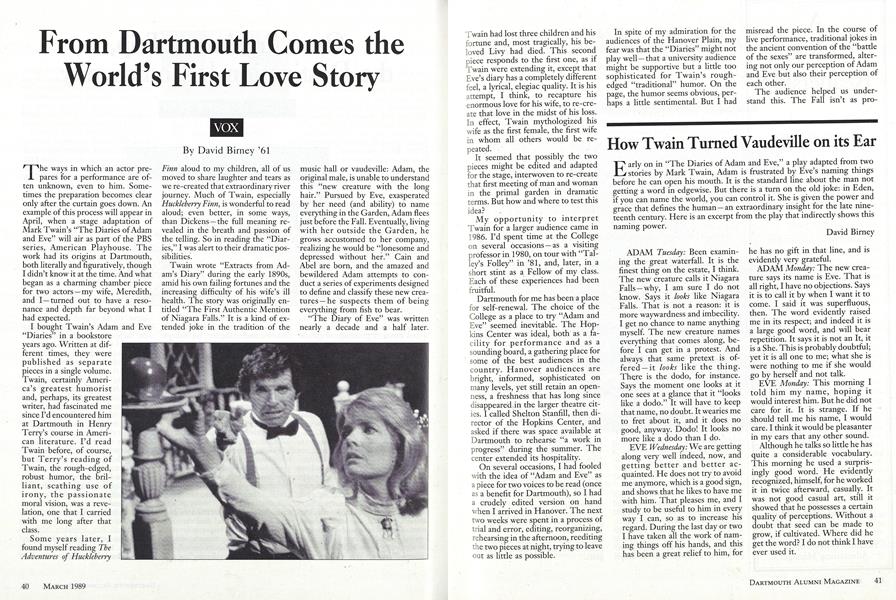 From Dartmouth Comes the World's First Love Story