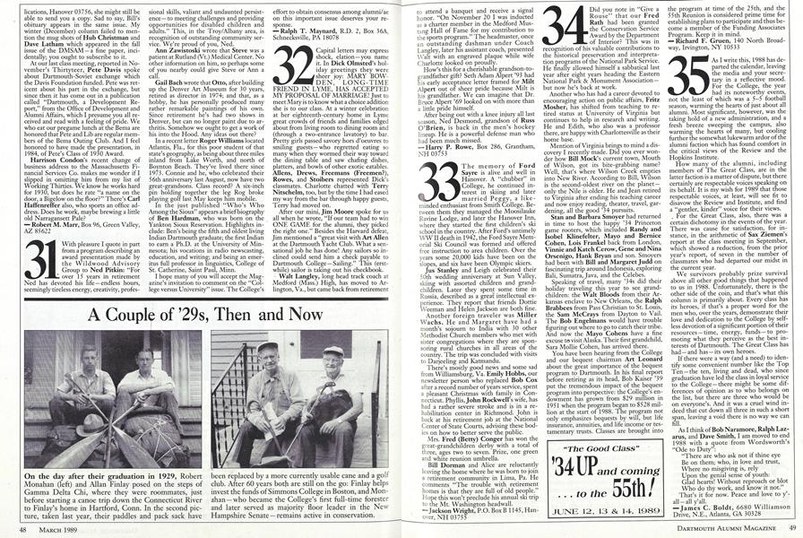 A Couple of '29s, Then and Now