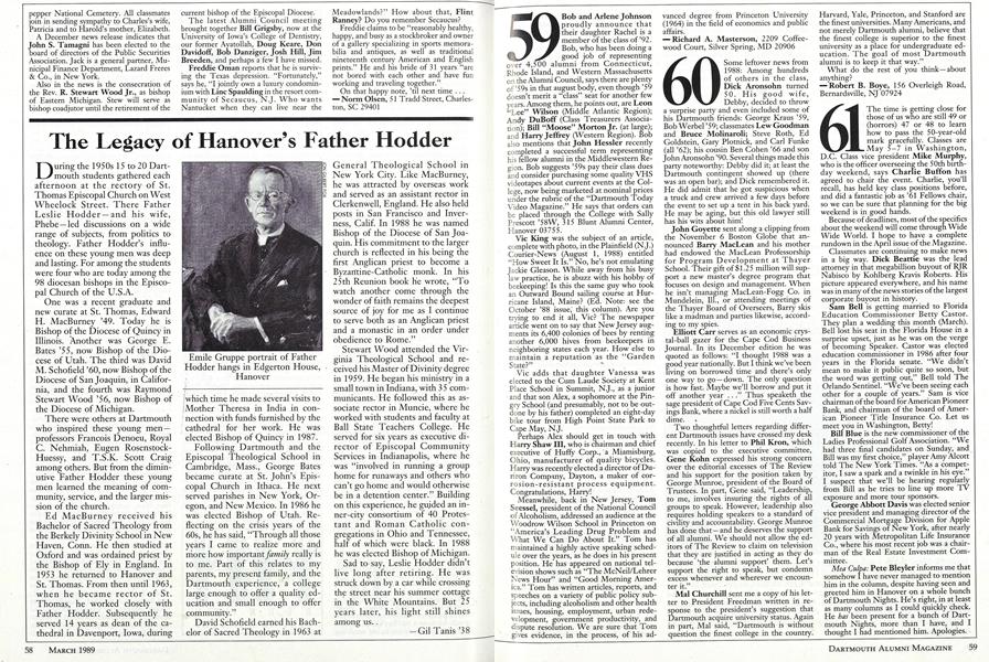 The Legacy of Hanover's Father Hodder