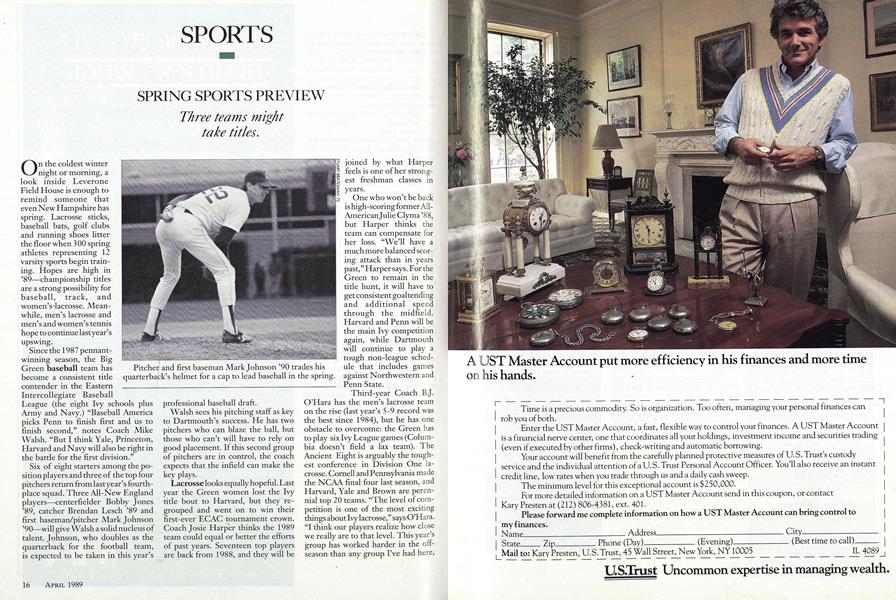 SPRING SPORTS PREVIEW
