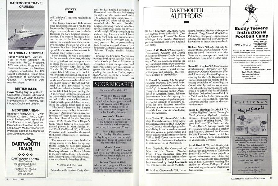DARTMOUTH AUTHORS
