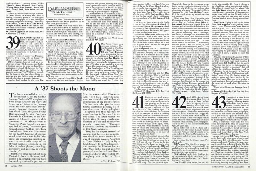 A '37 Shoots the Moon