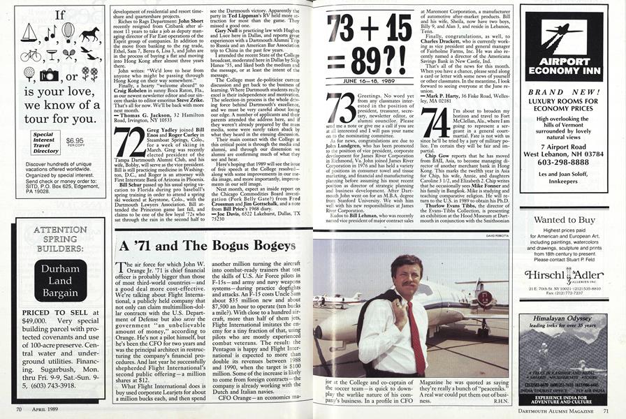 A '71 and The Bogus Bogeys