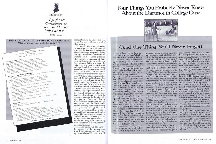 Four Things Probably Never Knew About the Dartmouth College Case