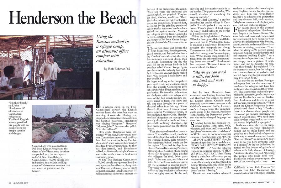 Henderson the Beach