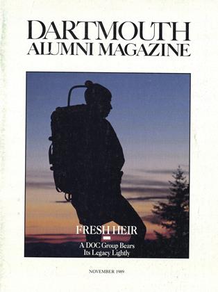 NOVEMBER 1989 | Dartmouth Alumni Magazine