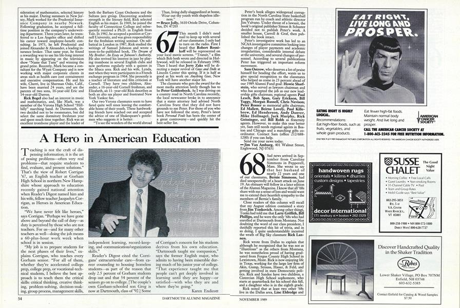 A Hero in American Education