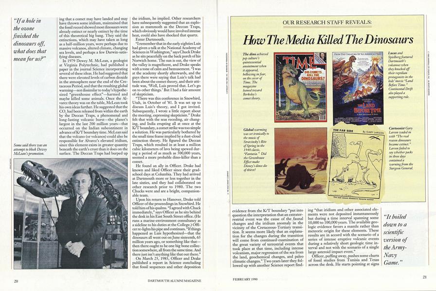 How the Media Killed the Dinosaurs