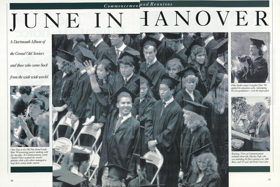 JUNE IN HANOVER | Dartmouth Alumni Magazine | JUNE 1990