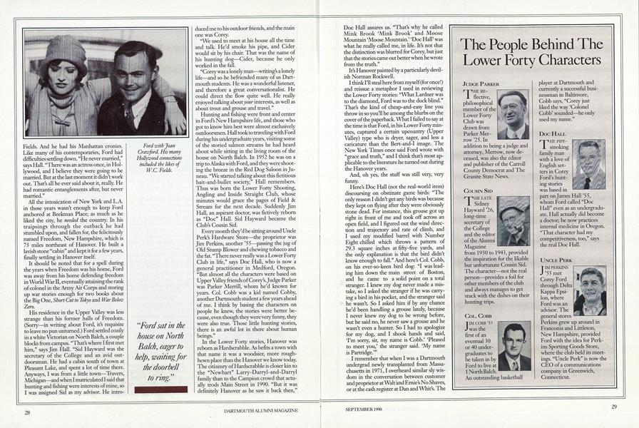The People Behind The Lower Forty Characters