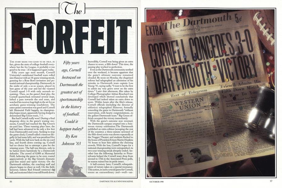 THE FORFEIT
