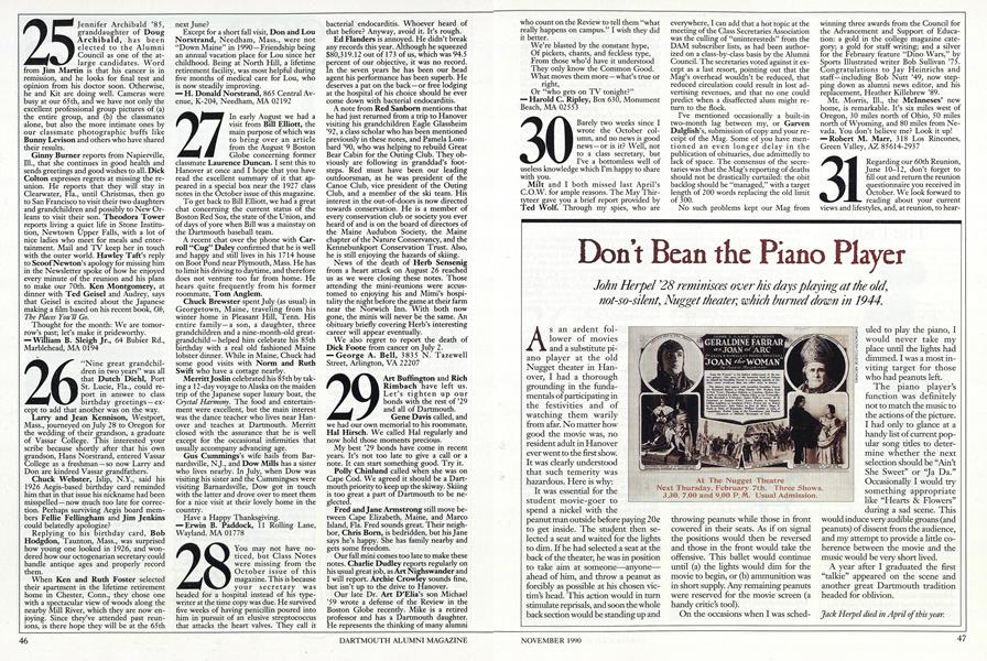 Don't Bean the Piano Player