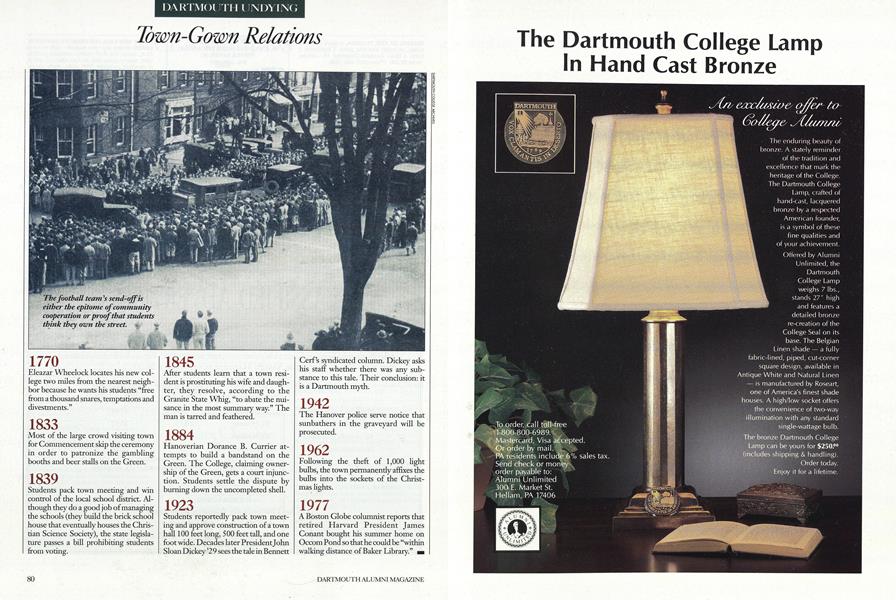 Town-Gown Relations
