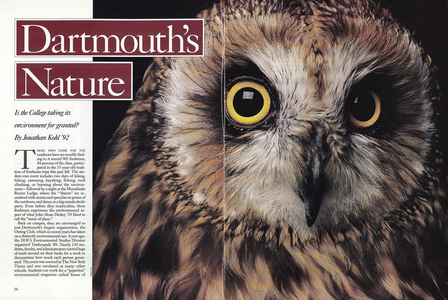 Dartmouth’s Nature