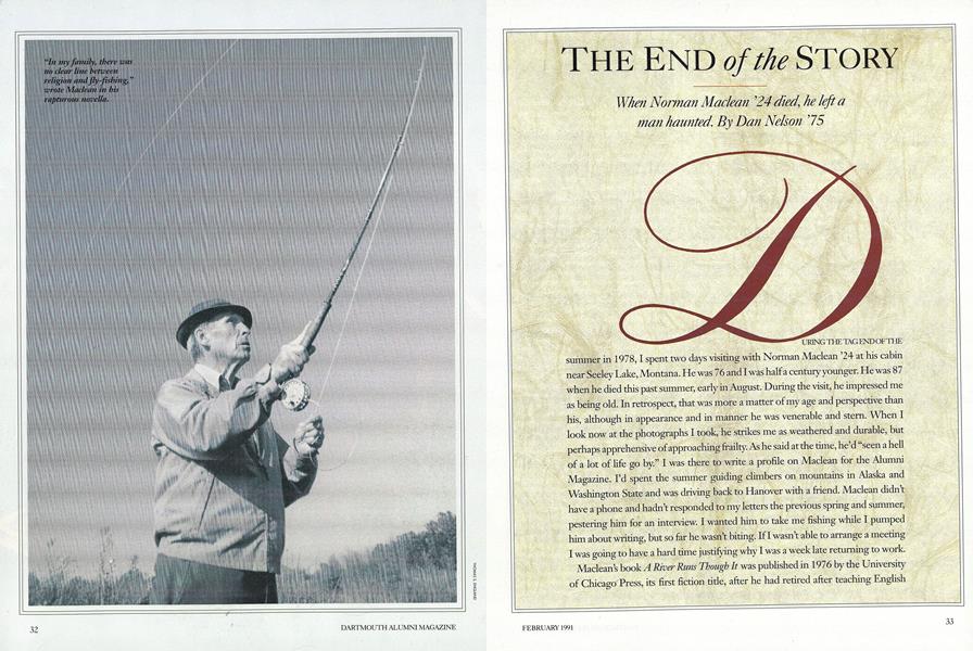 Death of a fly-fishing hero: John Maclean writes the history