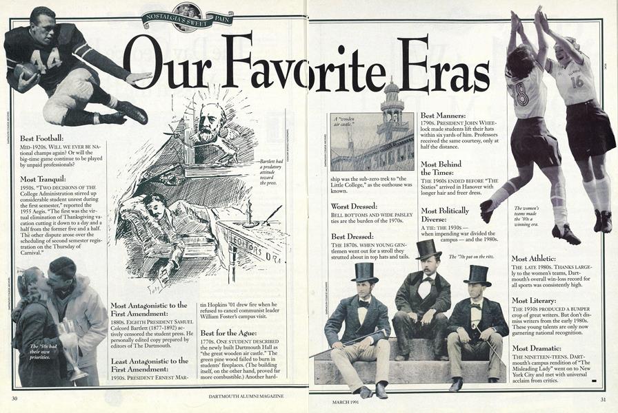 Our Favorite Eras
