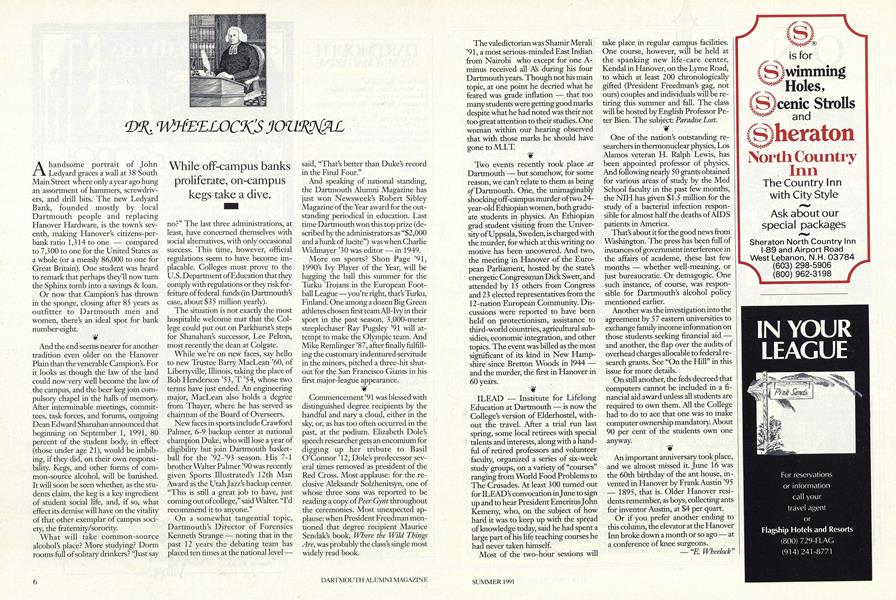 DR. WHEELOCK'S JOURNAL
