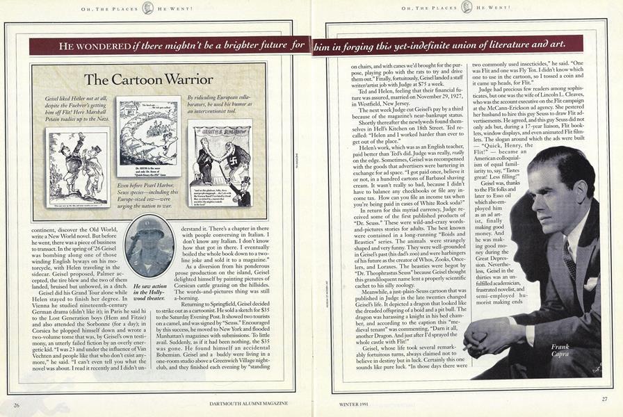 The Cartoon Warrior