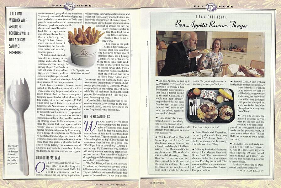 A Dam Exclusive Bon Appetit Reviews Thayer