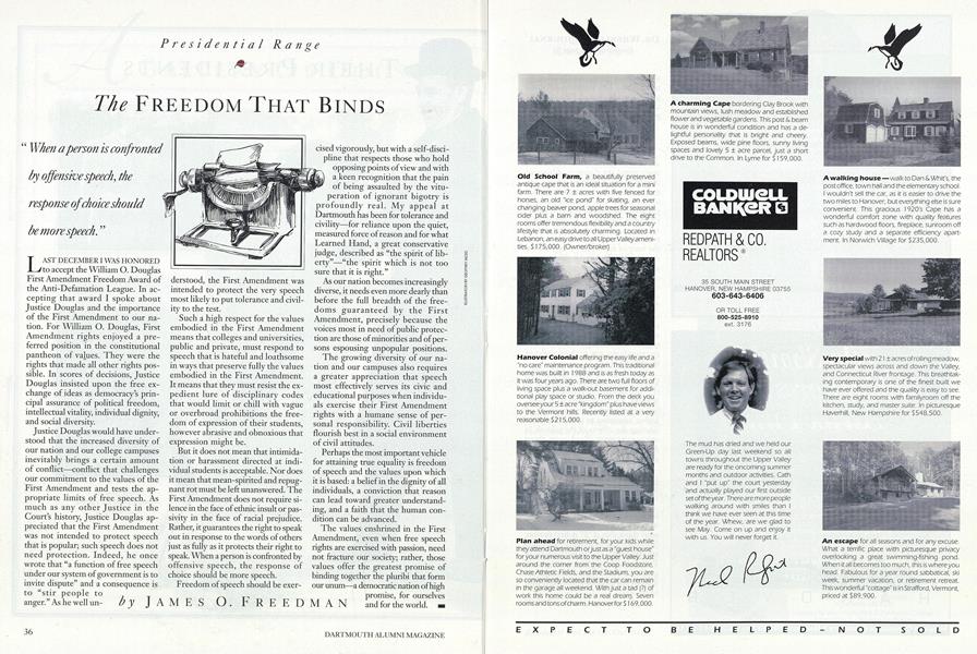 The Freedom That Binds